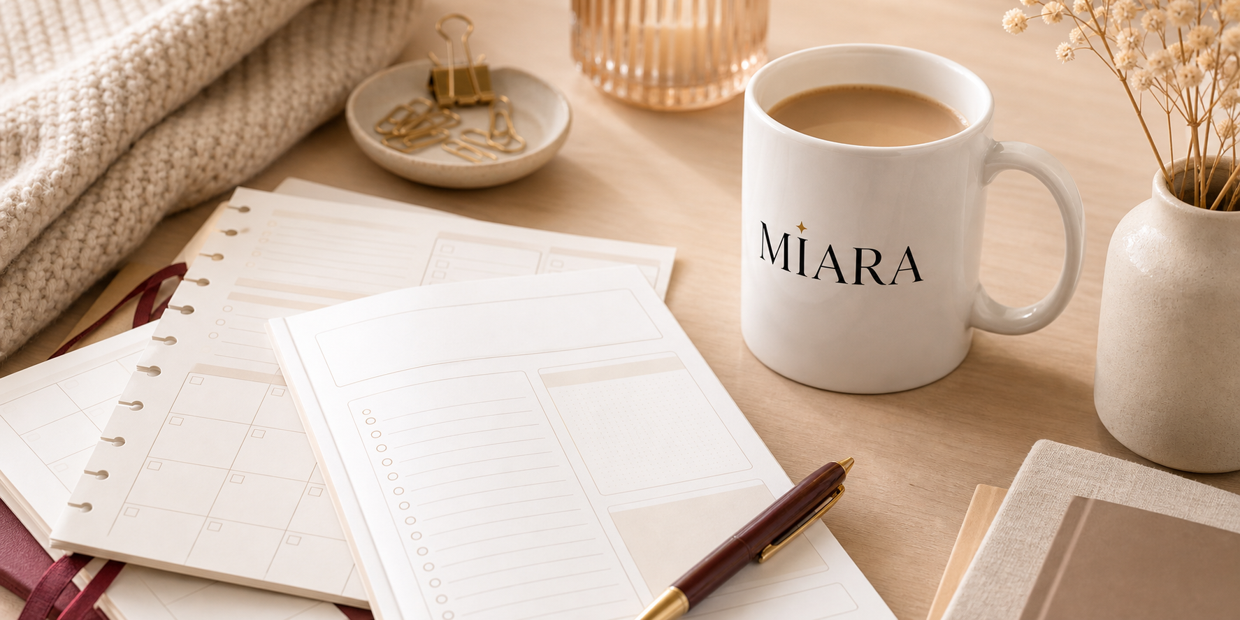 Why Printable Planners Make Busy Days Feel Softer