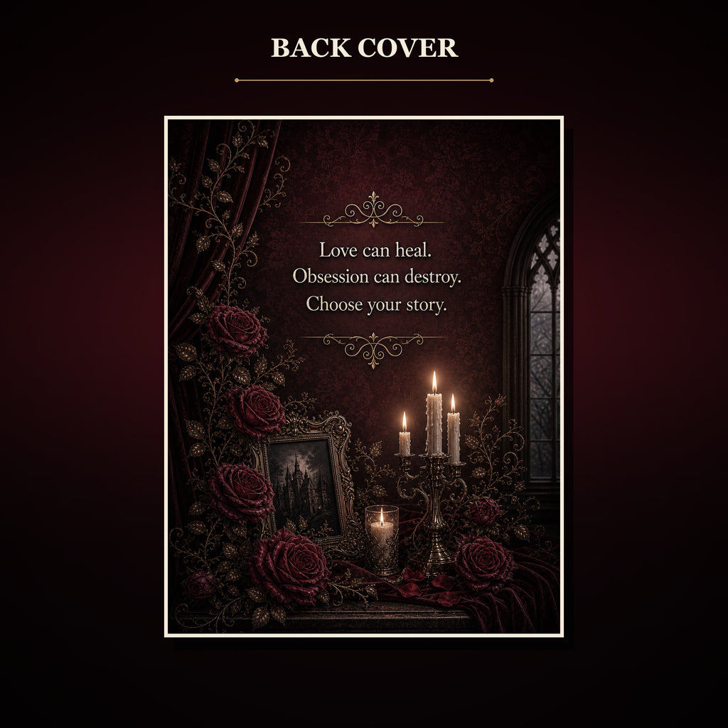 Dark Romance Coloring Book - Printable PDF