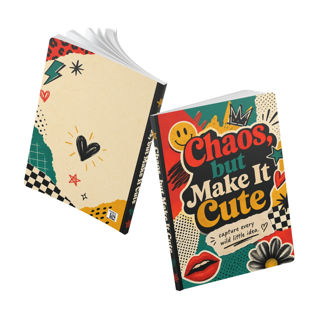 Chaos But Make It Cute – Softcover Journal