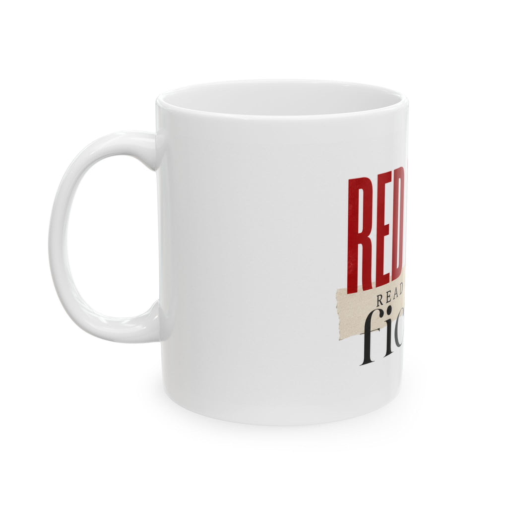 "Red Flags Read Better in Fiction" Bookish Mug 11oz
