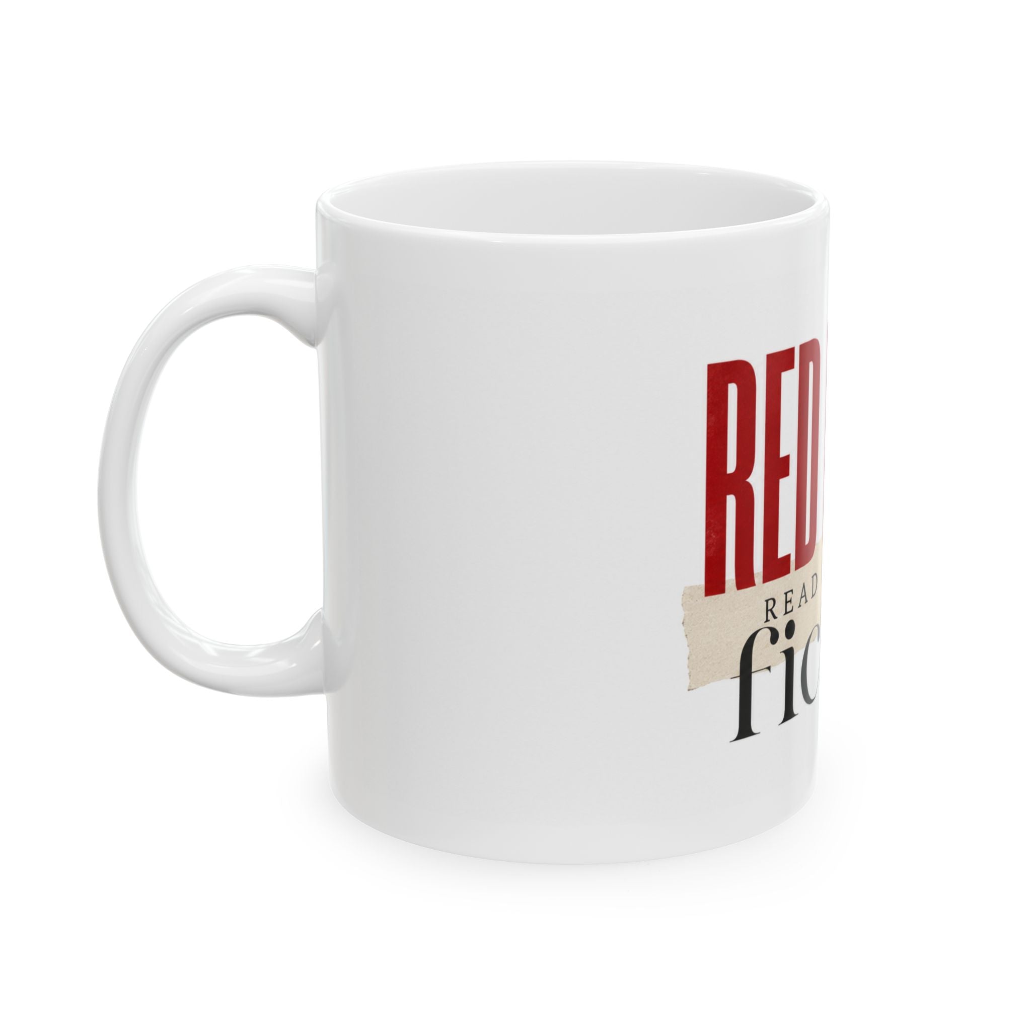 "Red Flags Read Better in Fiction" Bookish Mug 11oz