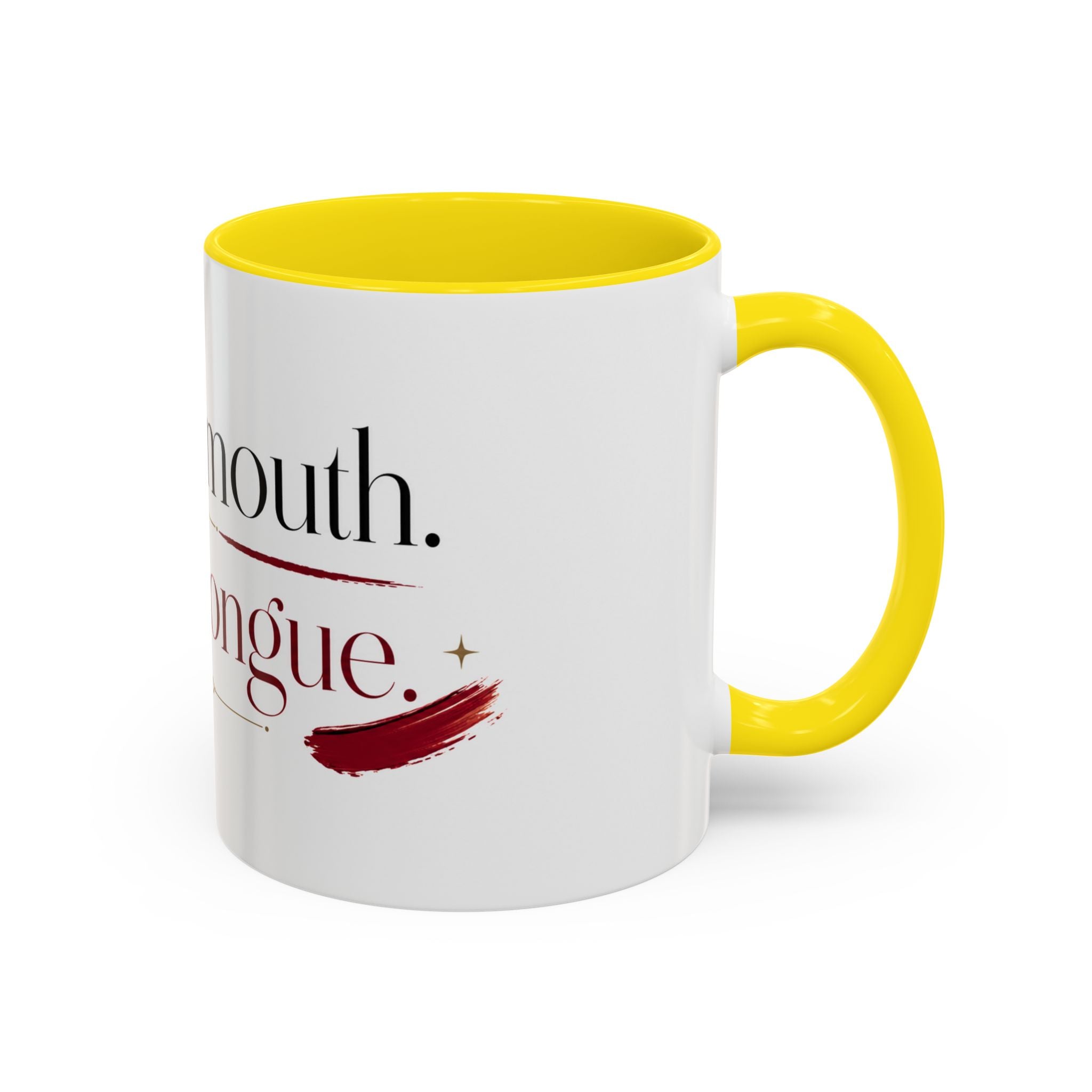Pretty Mouth. Sharp Tongue. – Bookish Ceramic Mug