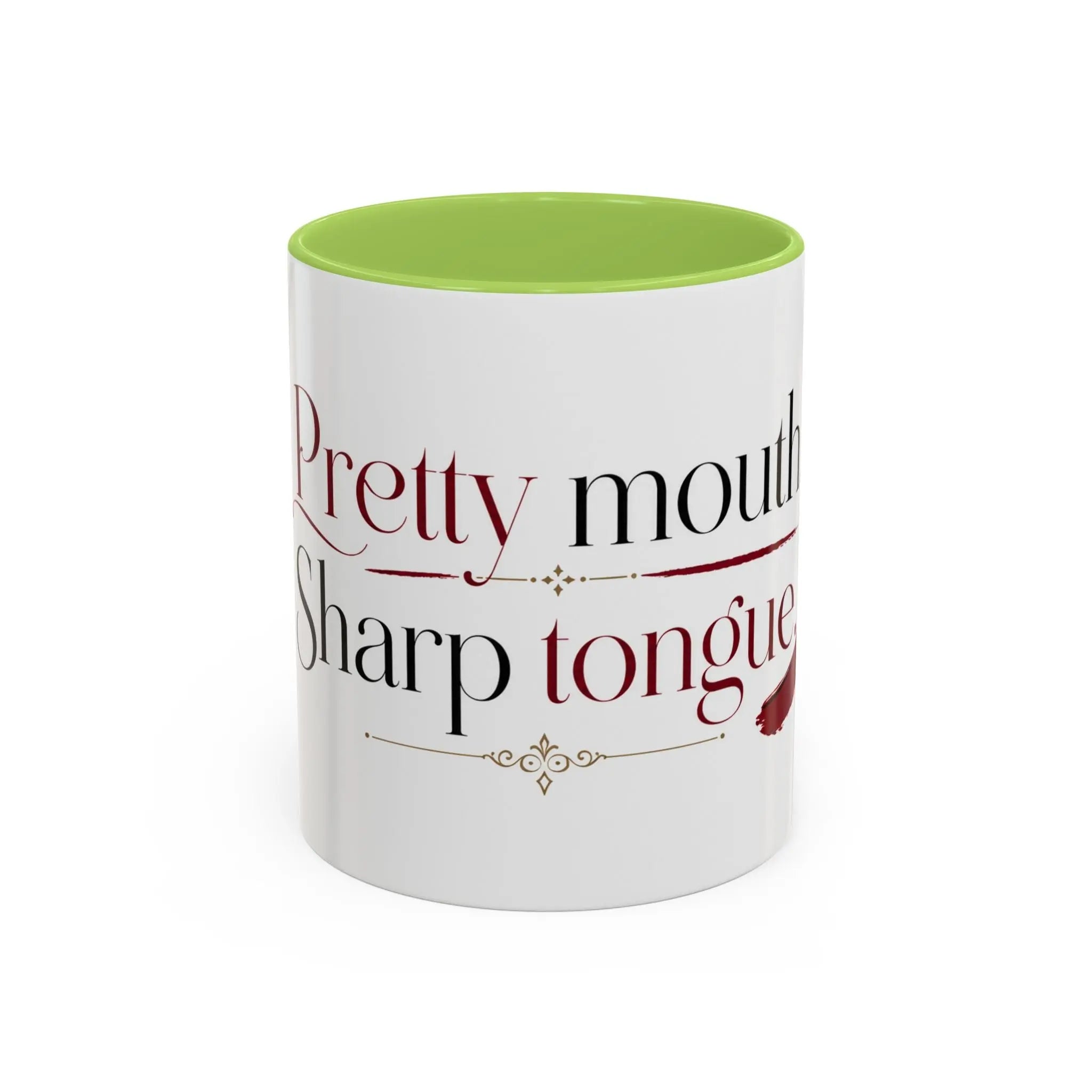 Pretty Mouth. Sharp Tongue. – Bookish Ceramic Mug Printify