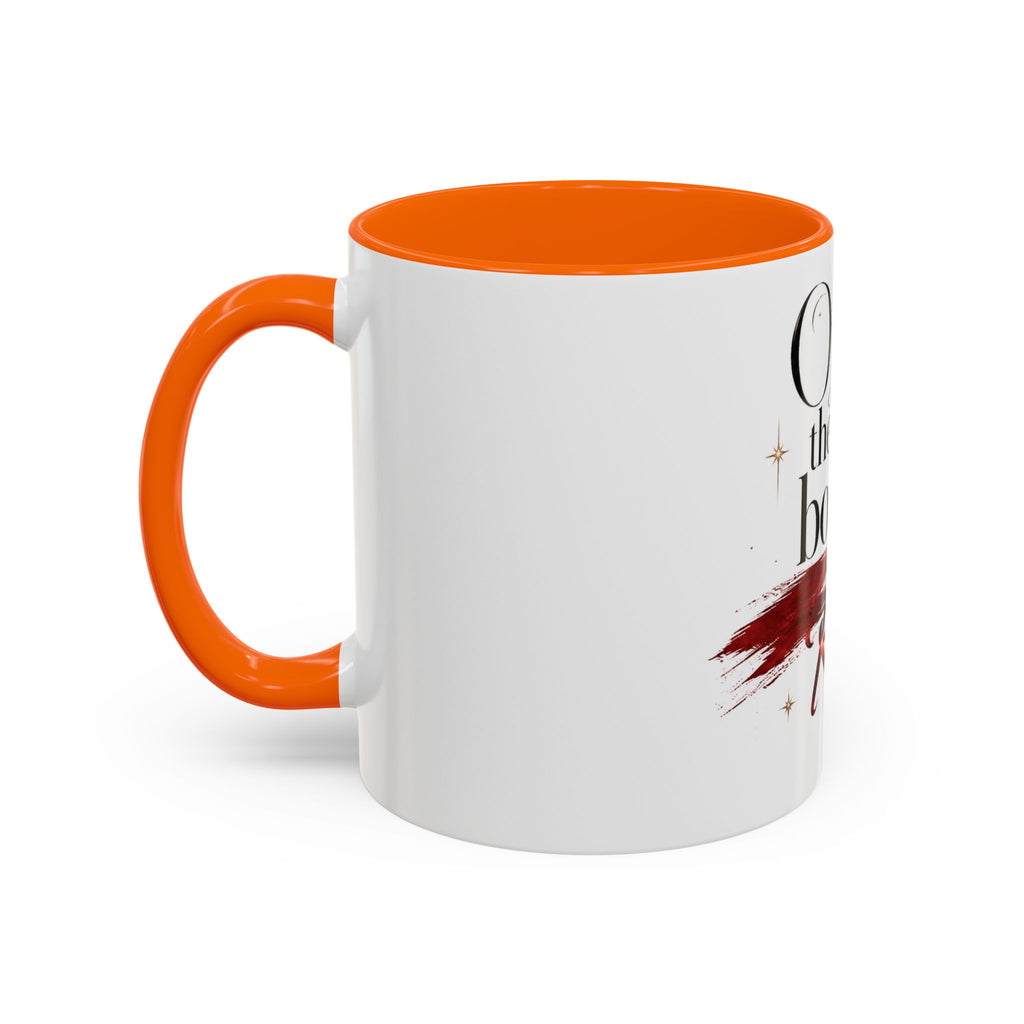 Open the Damn Book, Red. – Bookish Ceramic Mug