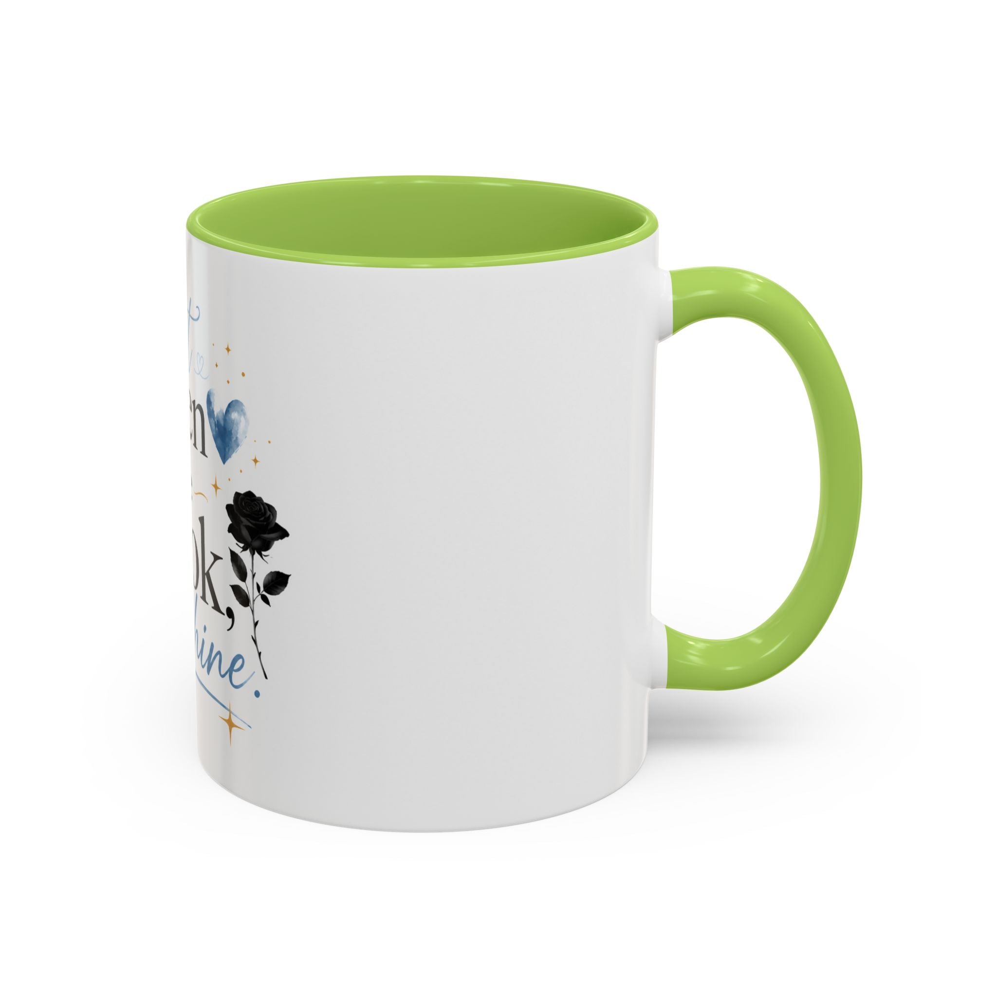 Just Open the Book, Sunshine – Bookish Ceramic Mug