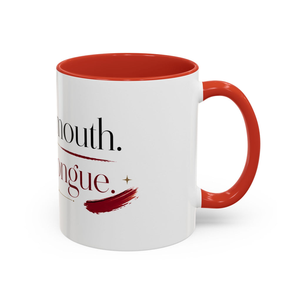 Pretty Mouth. Sharp Tongue. – Bookish Ceramic Mug