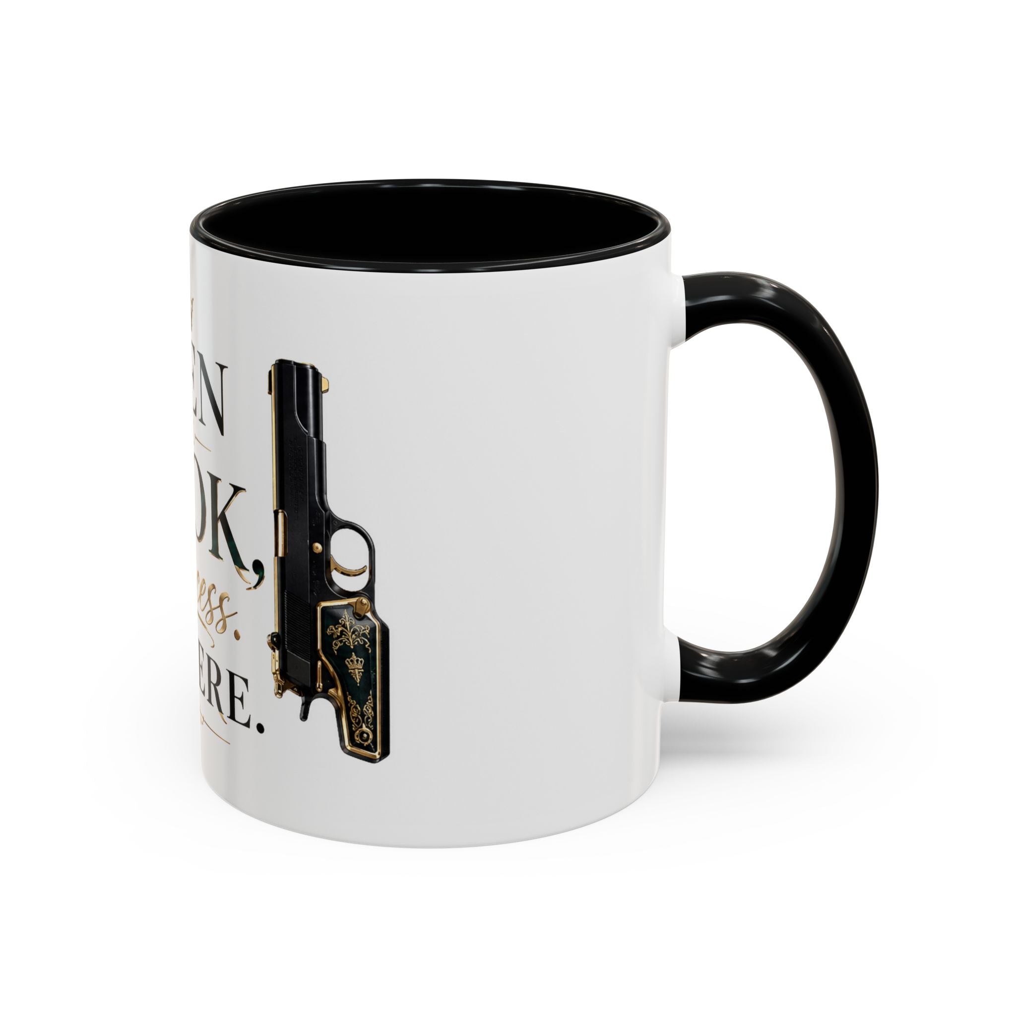 Open the Book, Princess. I'm Here. – Bookish Ceramic Mug