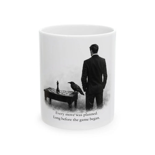 Every Move Was Planned – Dark Romance Ceramic Mug Printify