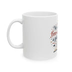 "My Idea of Fireworks Is a Plot Twist" Bookish Mug 11oz Printify