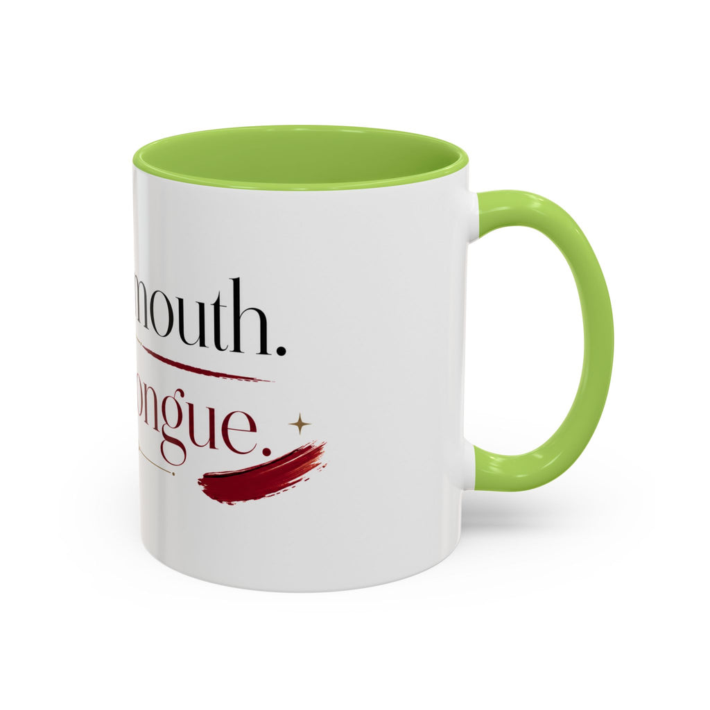 Pretty Mouth. Sharp Tongue. – Bookish Ceramic Mug