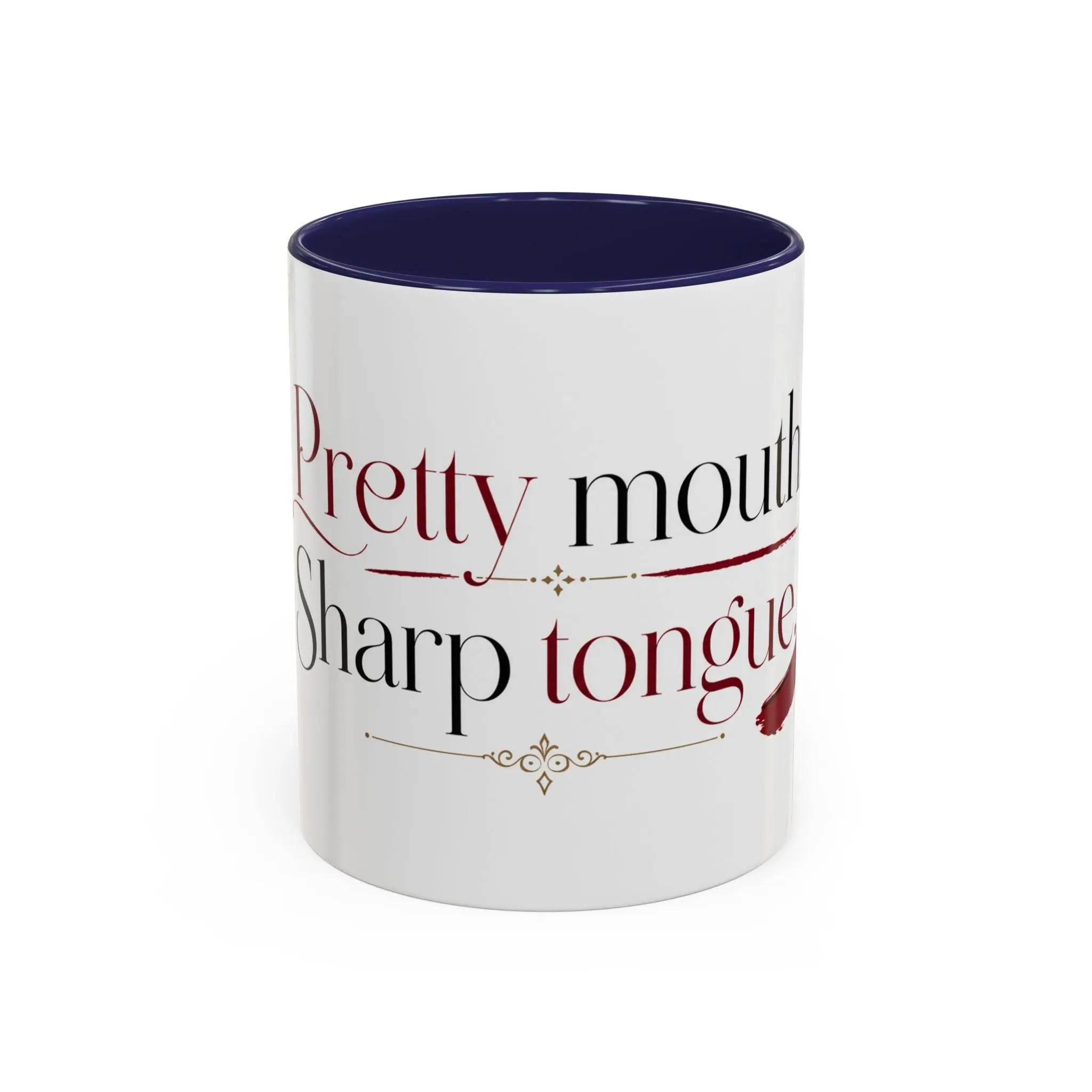 Pretty Mouth. Sharp Tongue. – Bookish Ceramic Mug Printify