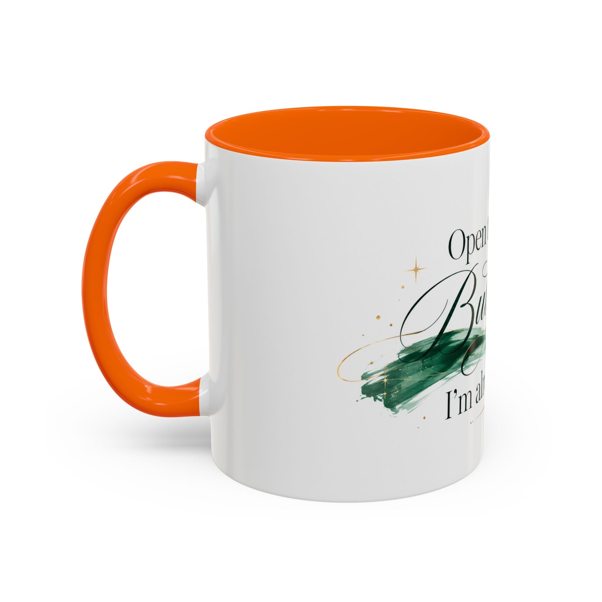Open the Book, Butterfly. I'm Already There. – Bookish Ceramic Mug