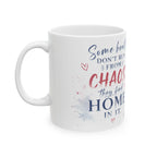 Some Hearts Find Home – Romantic Ceramic Mug Printify