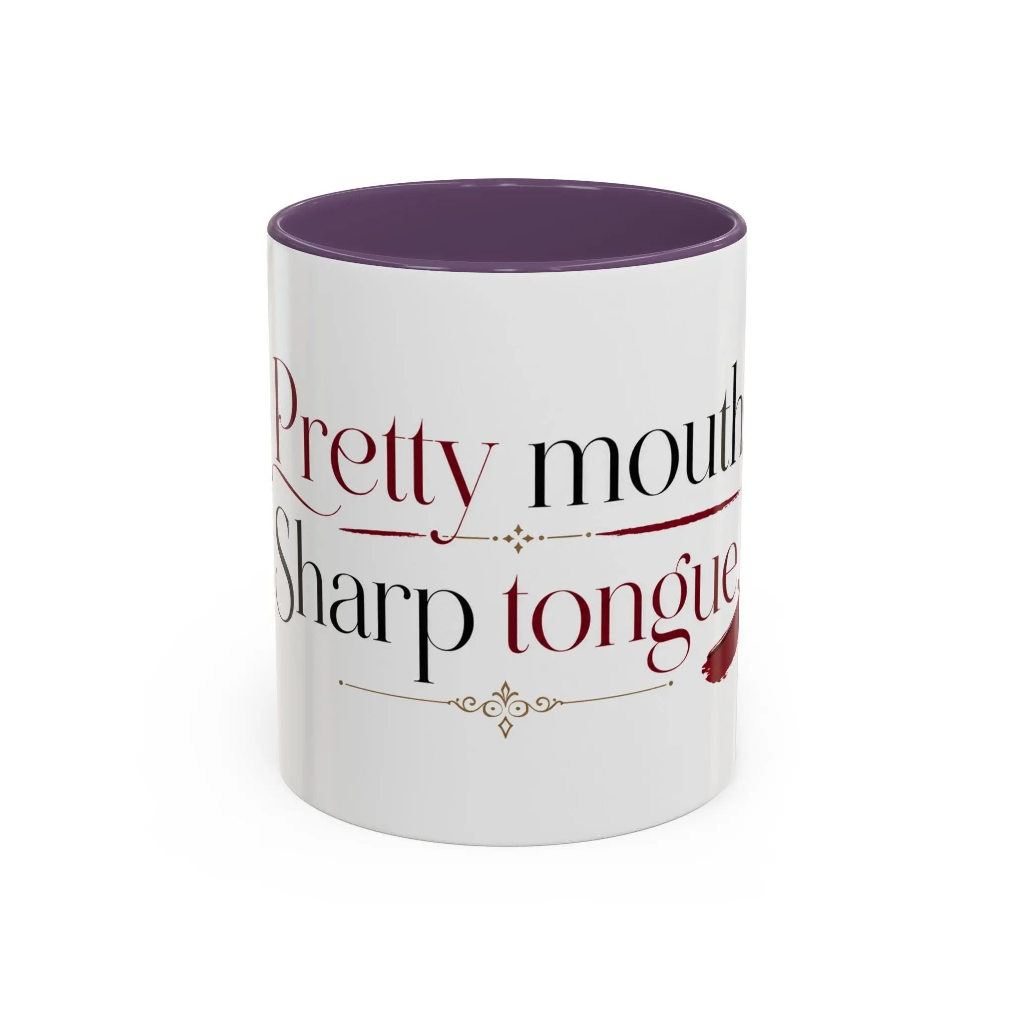 Pretty Mouth. Sharp Tongue. – Bookish Ceramic Mug Printify
