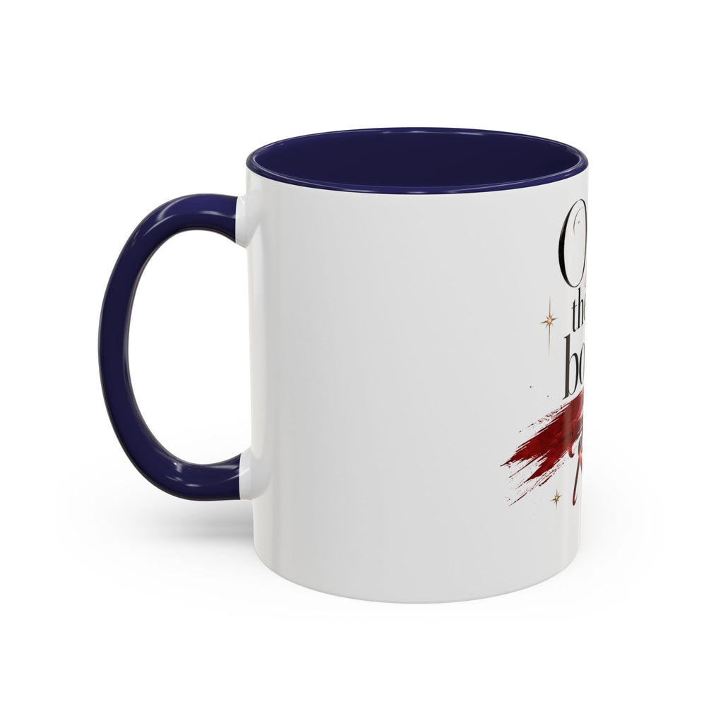 Open the Damn Book, Red. – Bookish Ceramic Mug