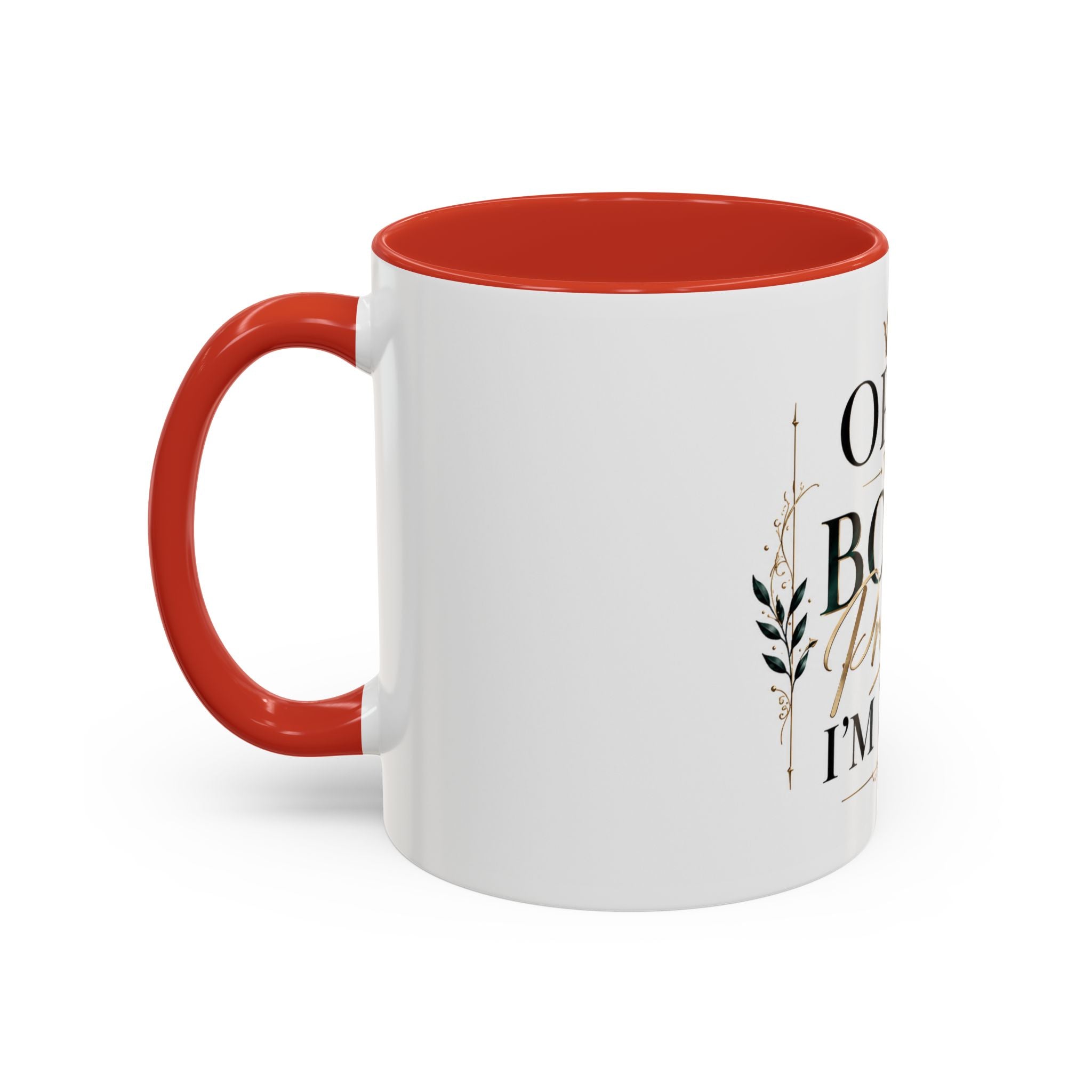 Open the Book, Princess. I'm Here. – Bookish Ceramic Mug