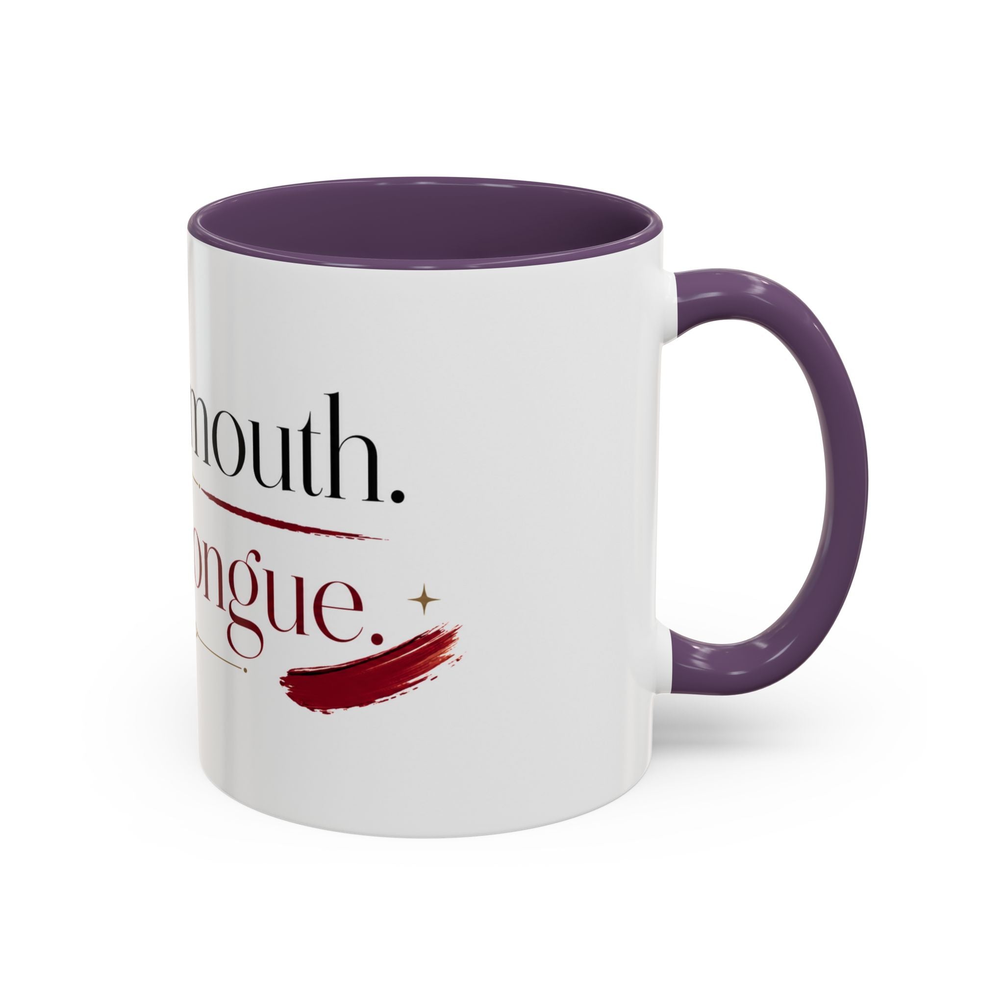Pretty Mouth. Sharp Tongue. – Bookish Ceramic Mug