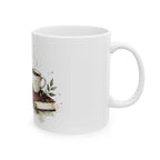 "Coffee, Book, Peace" Bookish Mug 11oz Printify