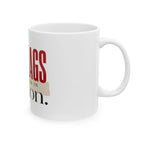 "Red Flags Read Better in Fiction" Bookish Mug 11oz Printify