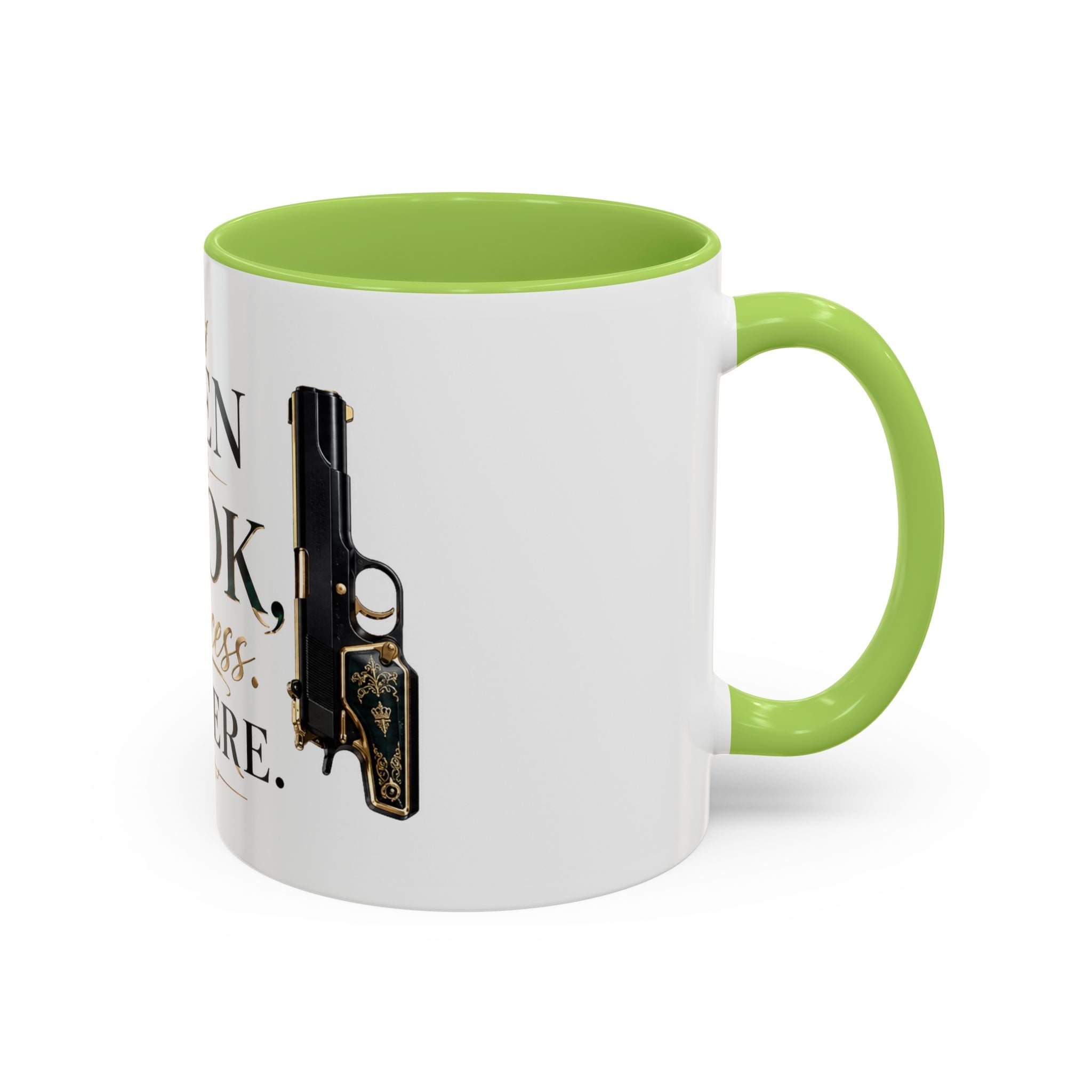 Open the Book, Princess. I'm Here. – Bookish Ceramic Mug