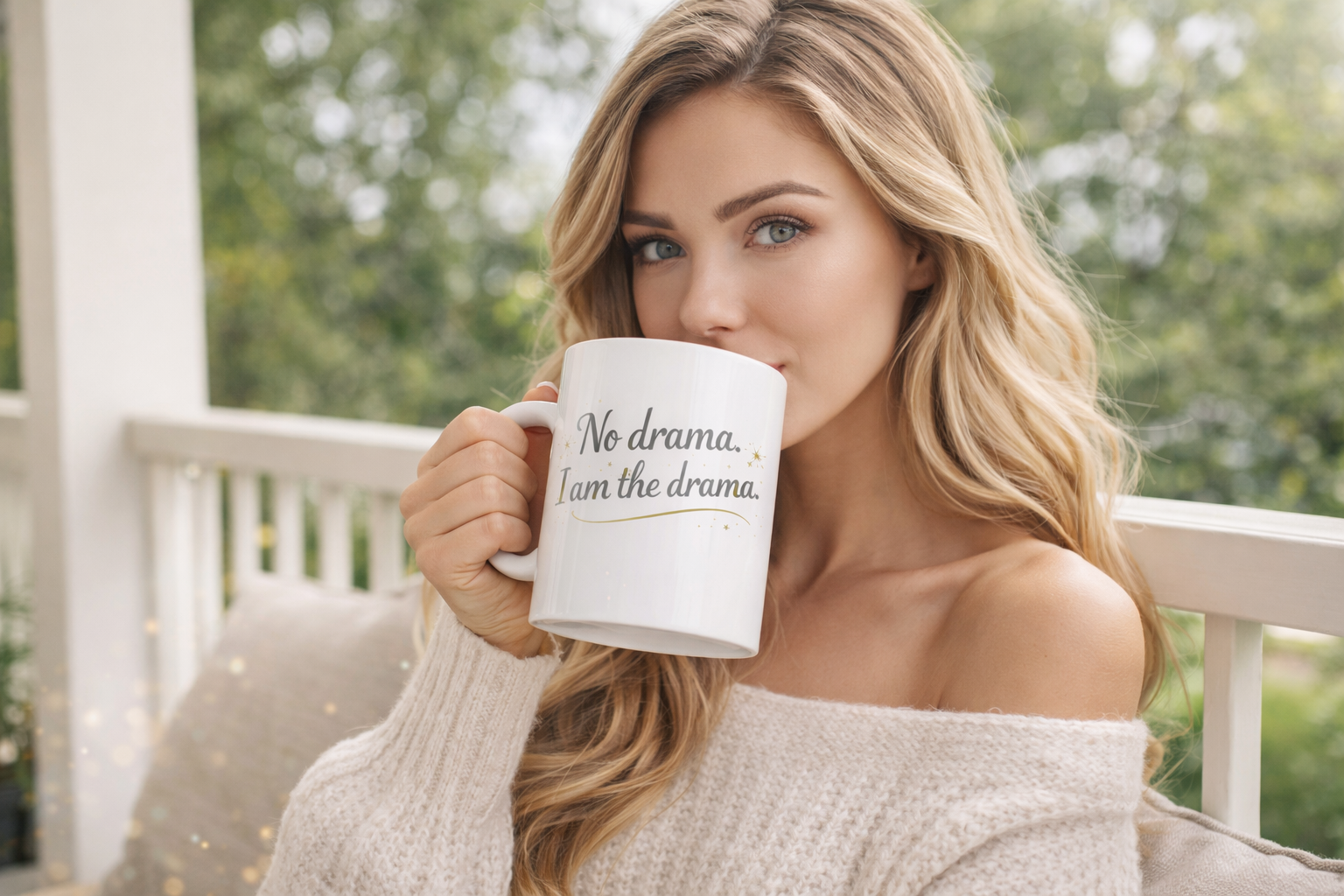 No Drama I Am The Drama Coffee Mug — Funny 11oz Ceramic Gift