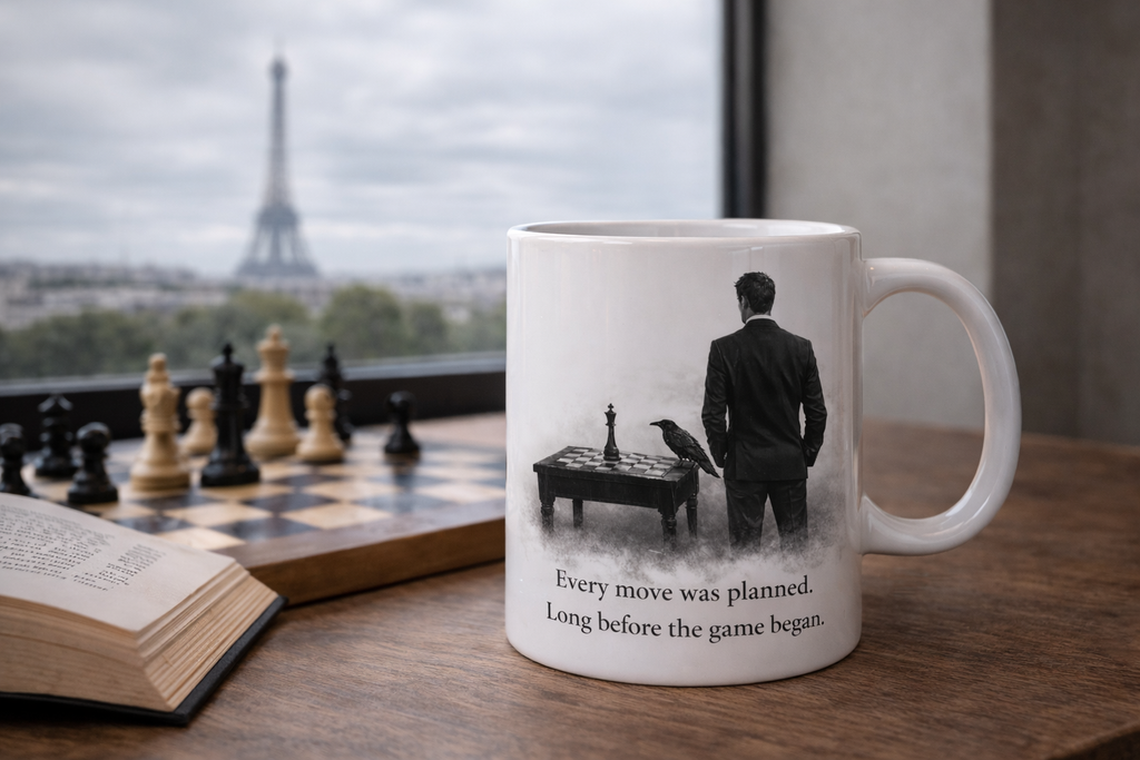 Every move was planned.MUG