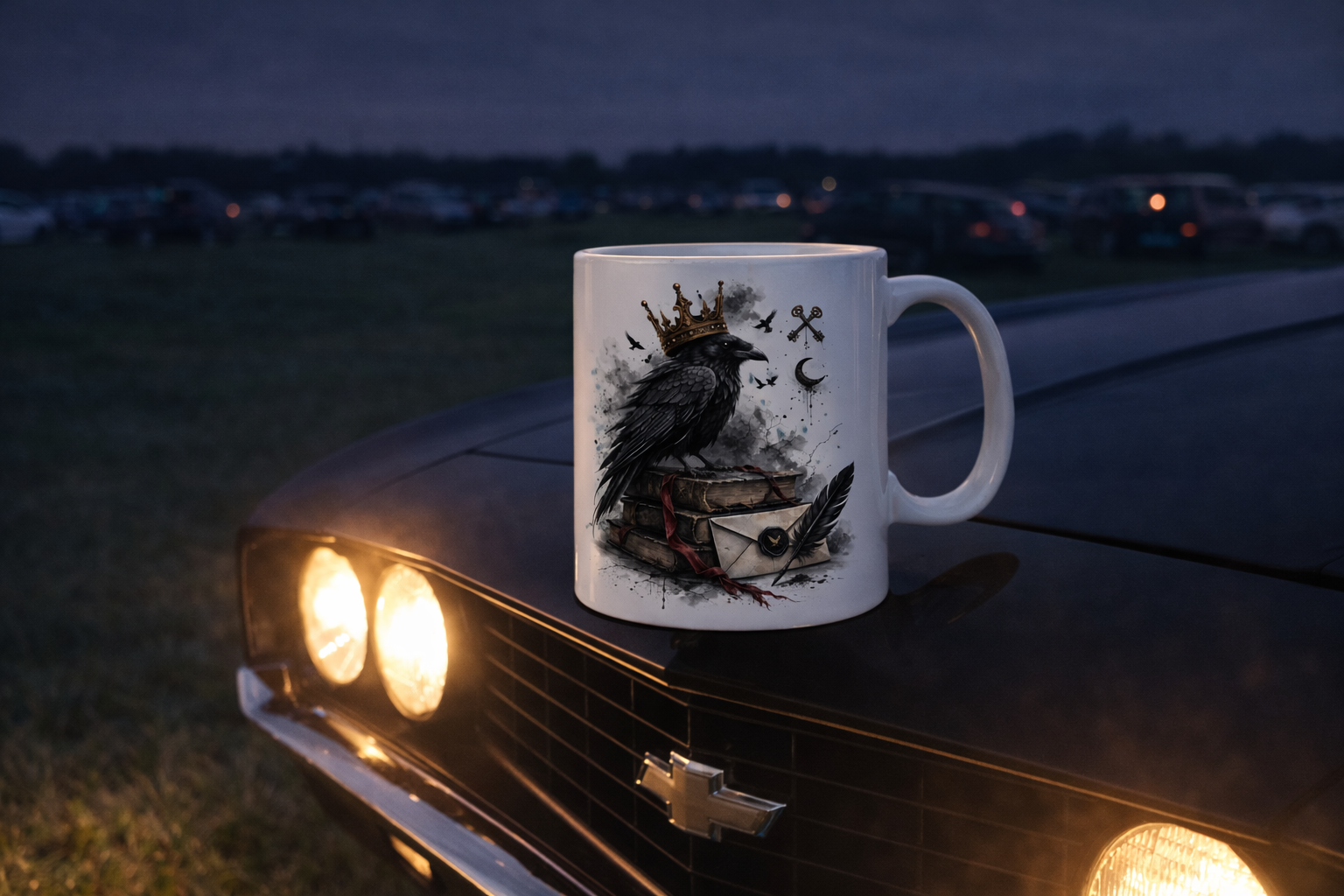 Gothic Raven  Mug