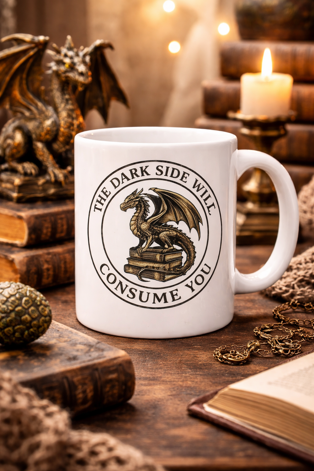 The Dark Side Will Consume You Ceramic Mug