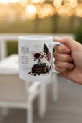 "Some Love Stories Are Written in Red, White & Blue" Mug 11oz