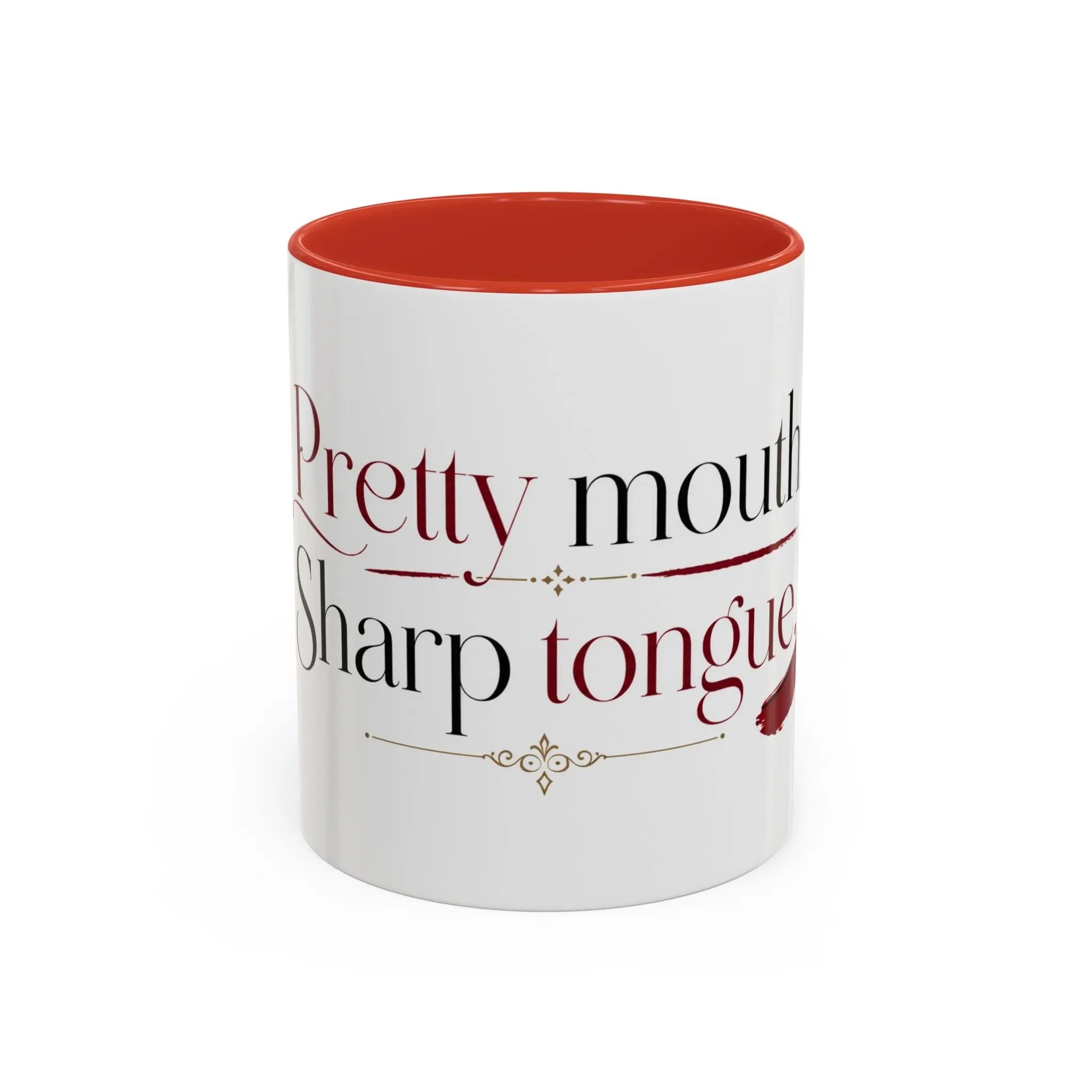 Pretty Mouth. Sharp Tongue. – Bookish Ceramic Mug Printify