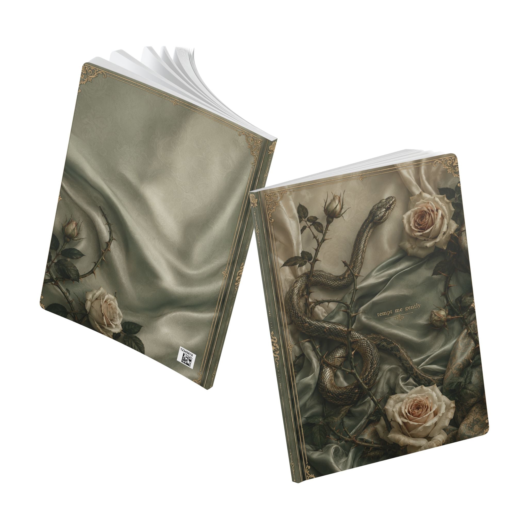 Tempt Me Gently – Softcover Journal