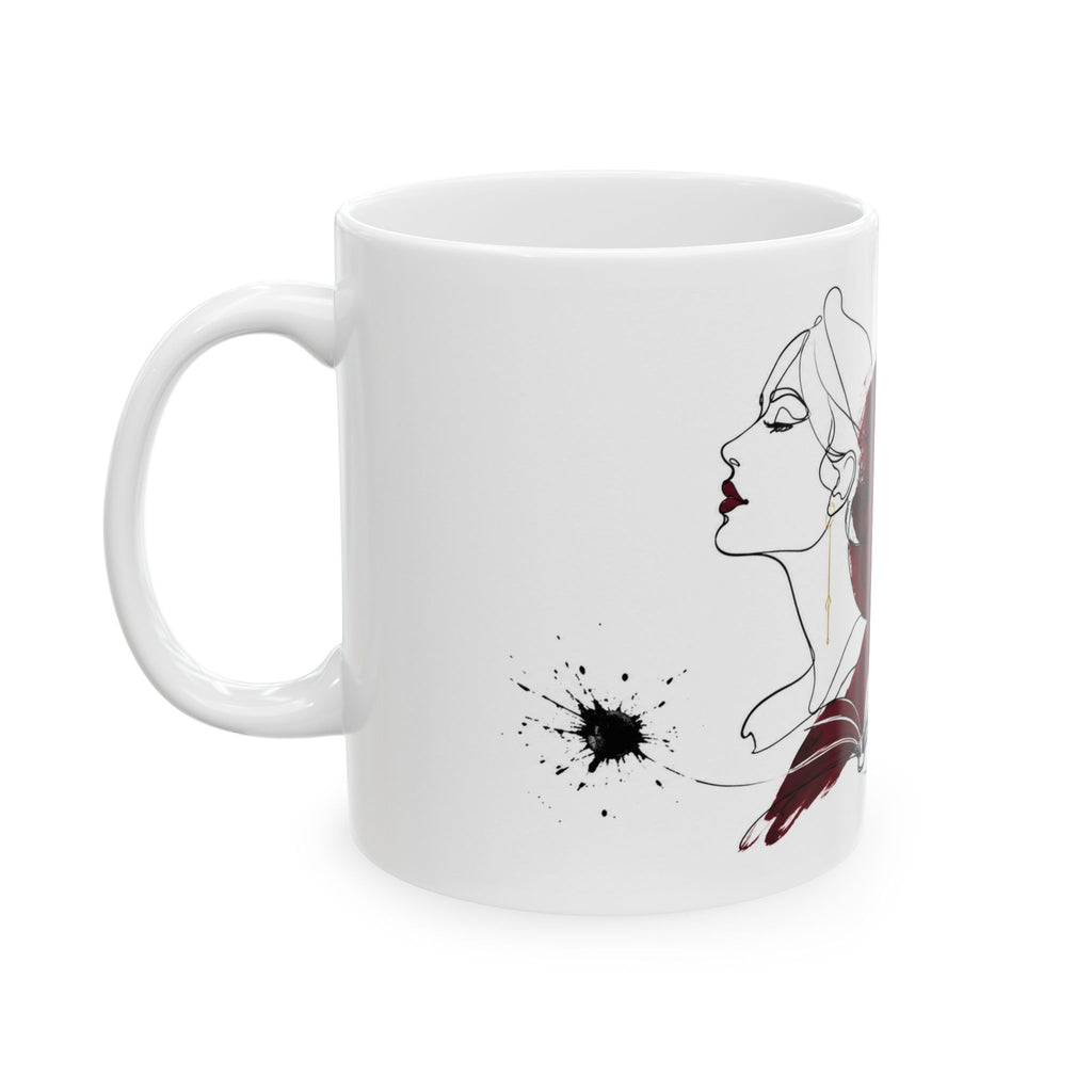 "I Announce My Presence" Bookish Mug 11oz