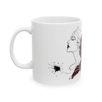 "I Announce My Presence" Bookish Mug 11oz Printify