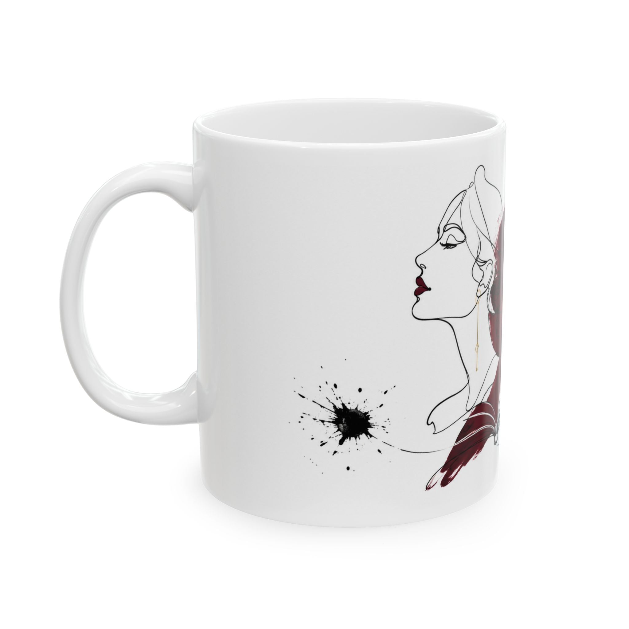 "I Announce My Presence" Bookish Mug 11oz