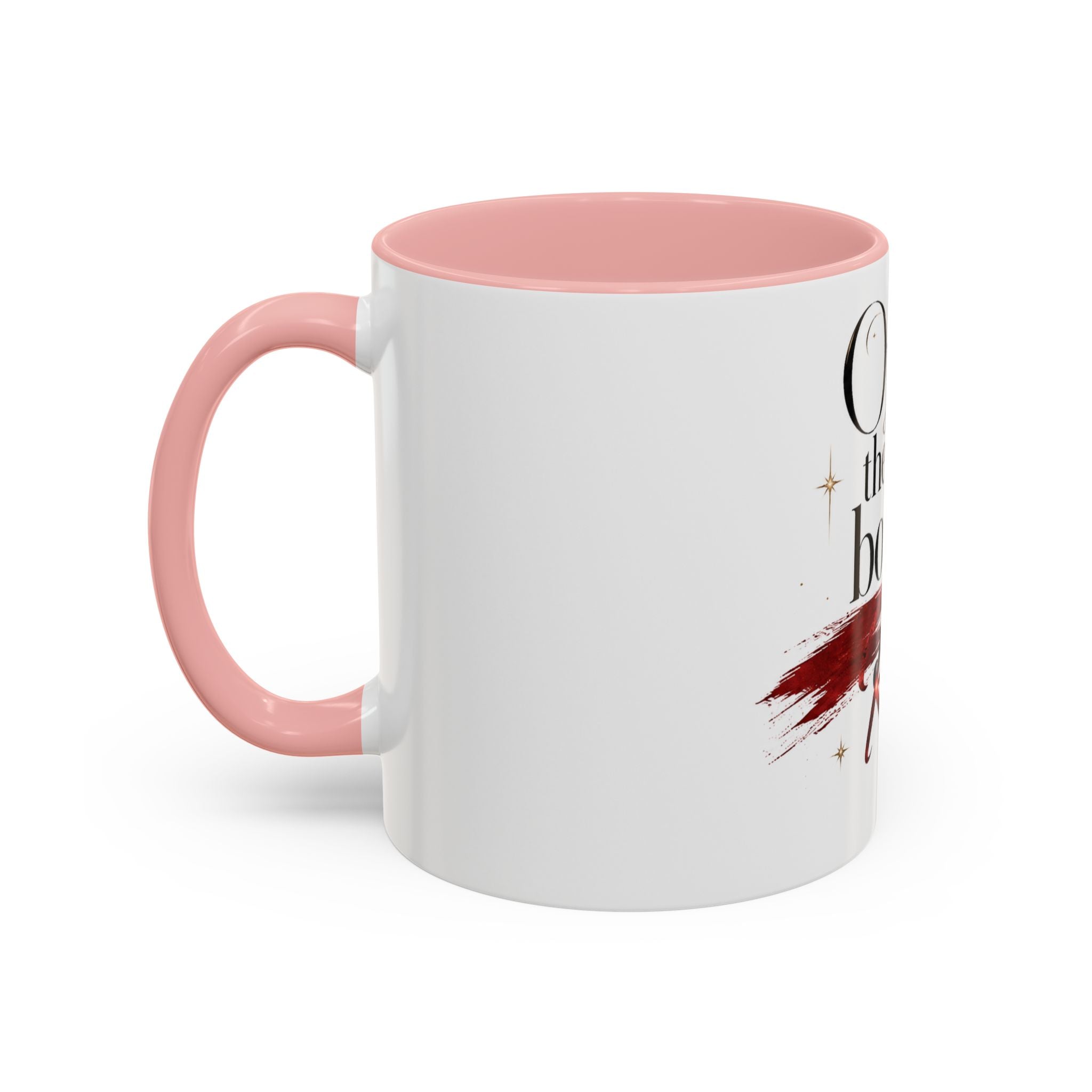 Open the Damn Book, Red. – Bookish Ceramic Mug