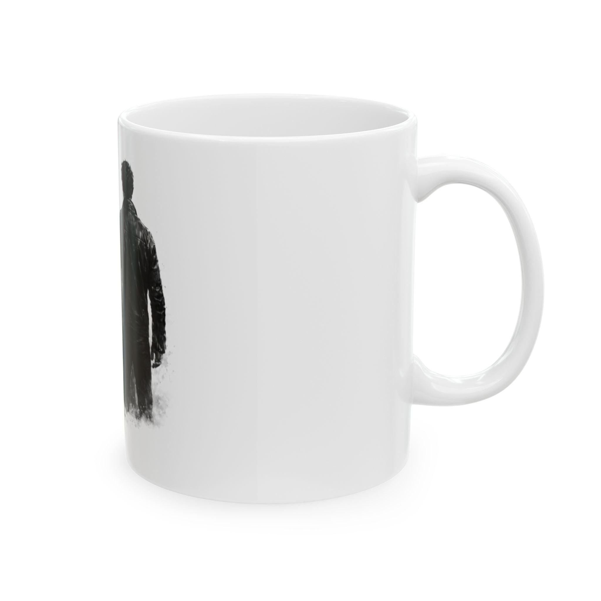 Raven & Car Mug – Dark Aesthetic Design