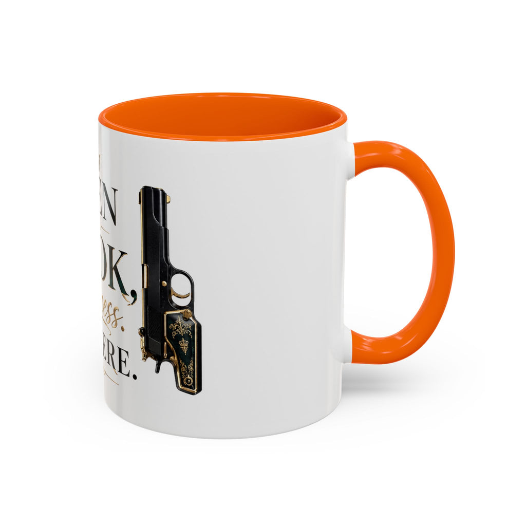 Open the Book, Princess. I'm Here. – Bookish Ceramic Mug