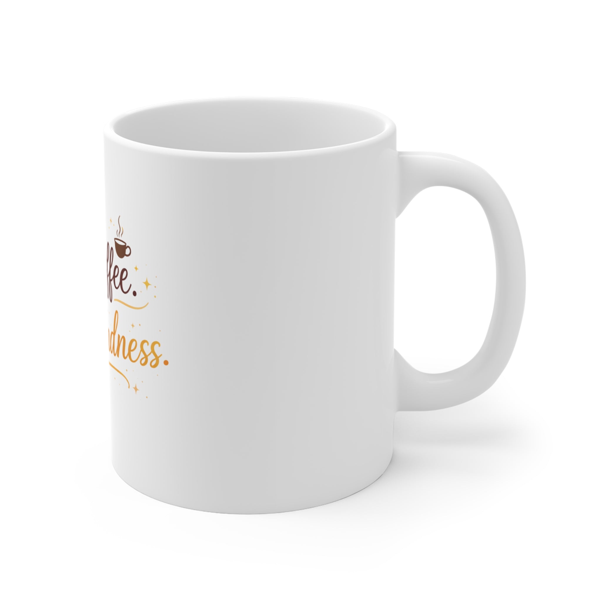 First Coffee Then Kindness Mug – 11oz Inspirational Coffee Cup