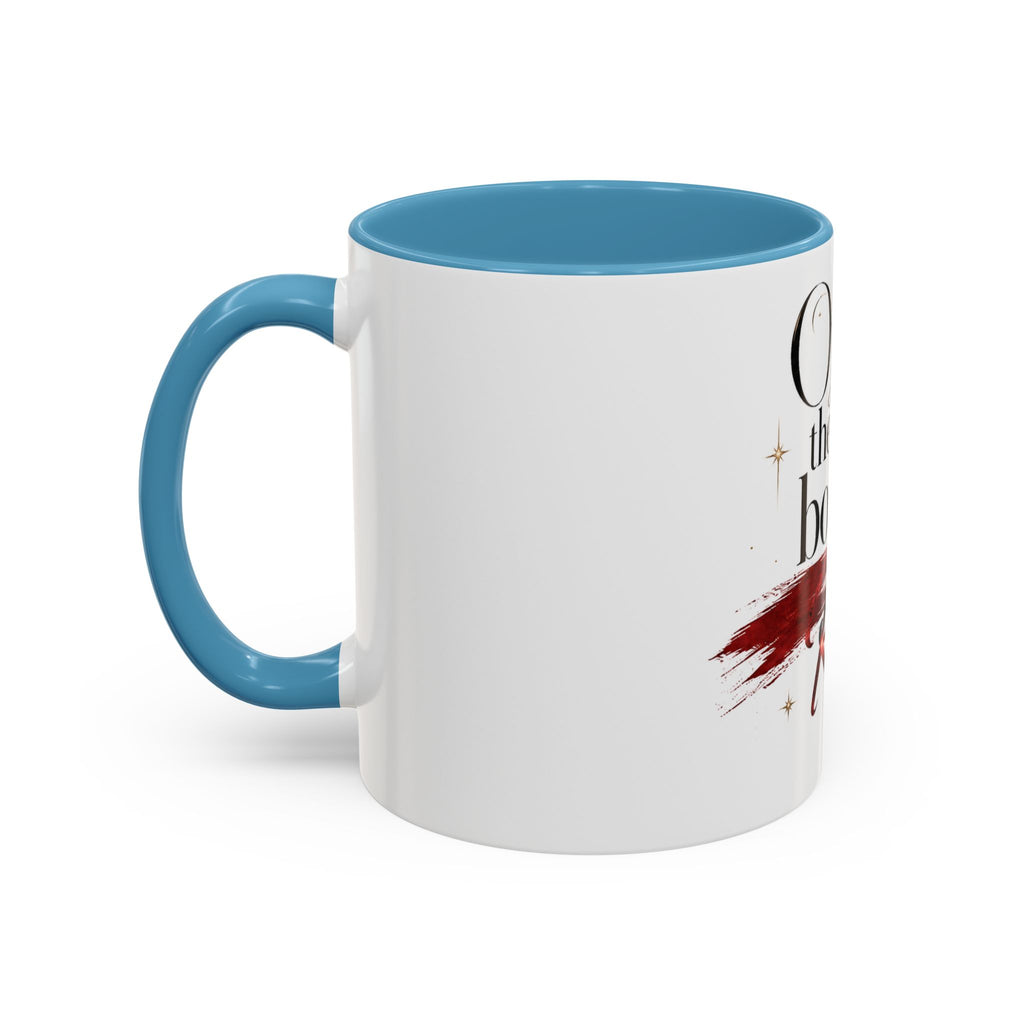 Open the Damn Book, Red. – Bookish Ceramic Mug