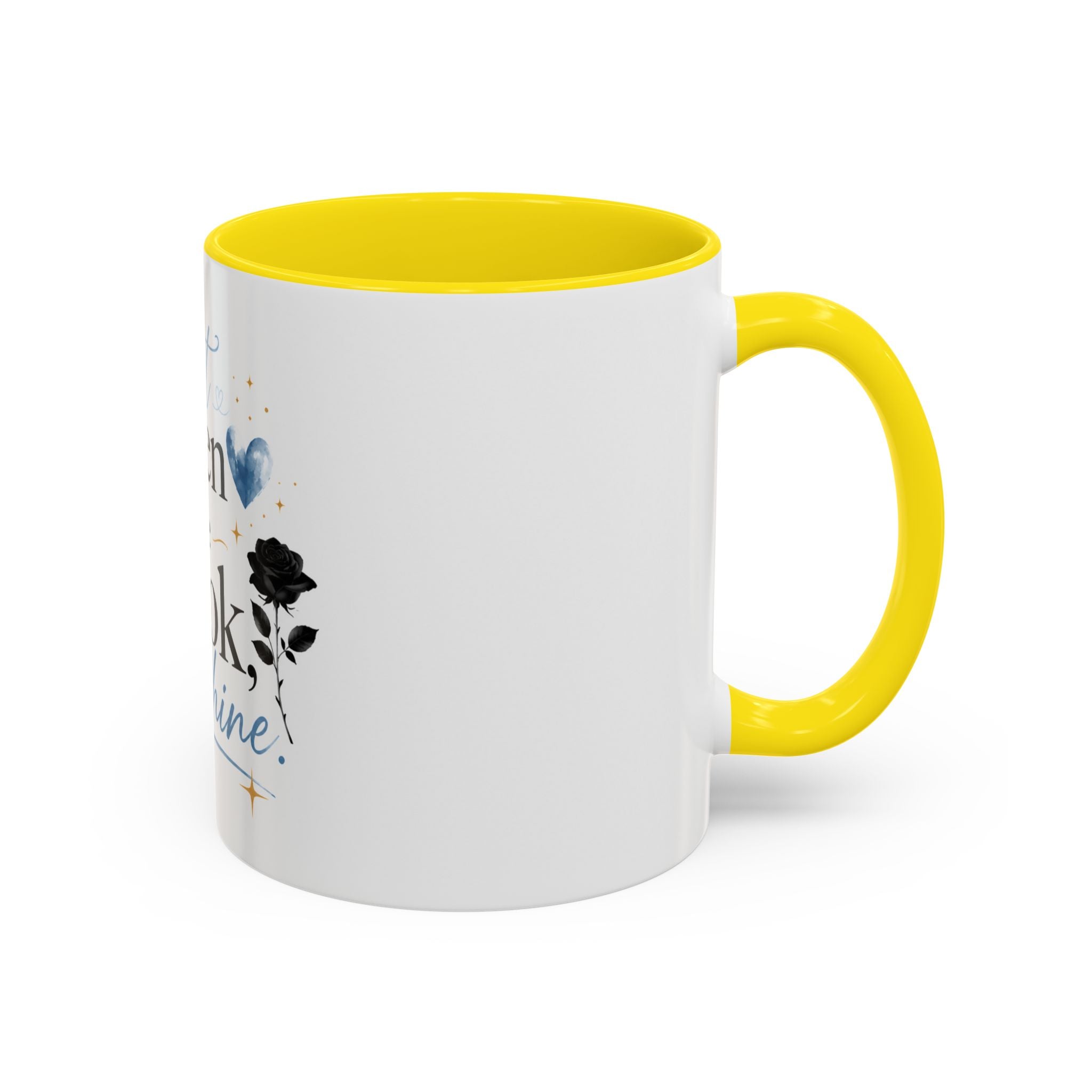 Just Open the Book, Sunshine – Bookish Ceramic Mug