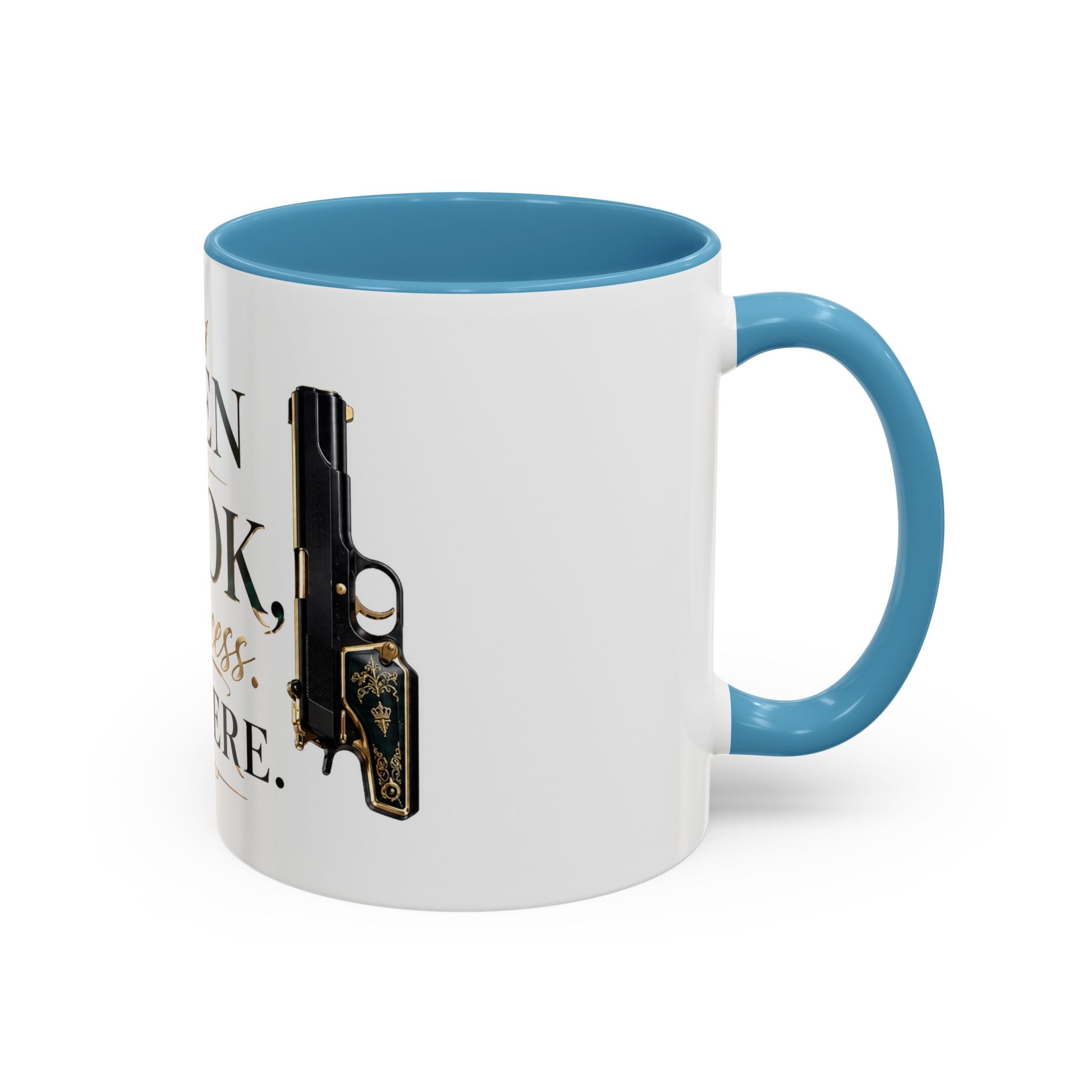 Open the Book, Princess. I'm Here. – Bookish Ceramic Mug