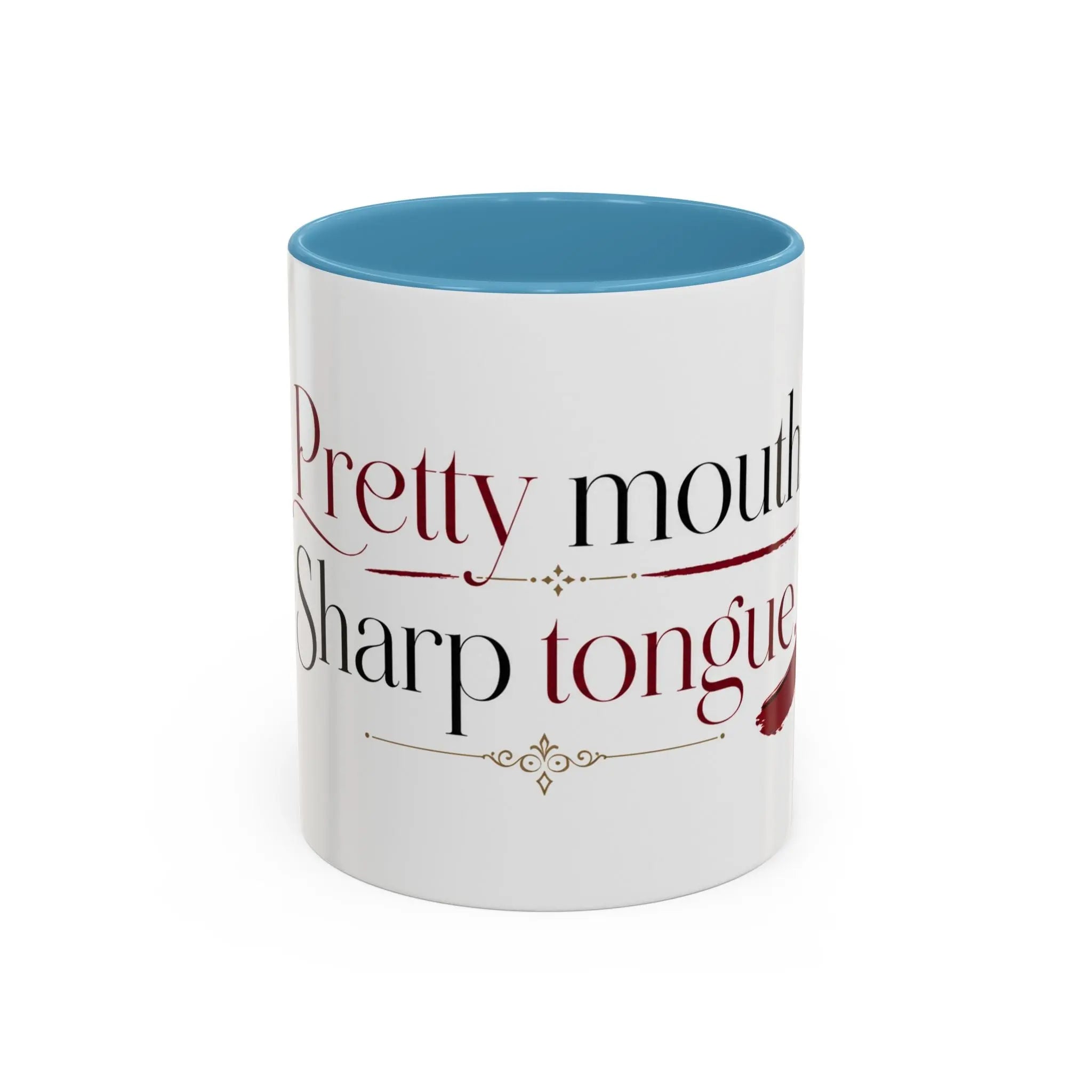 Pretty Mouth. Sharp Tongue. – Bookish Ceramic Mug Printify