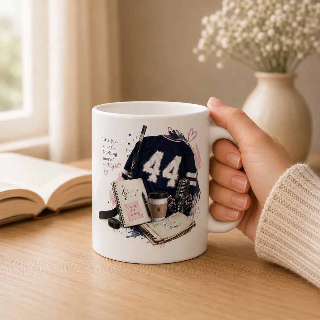 Hockey Romance 11oz Mug Printify