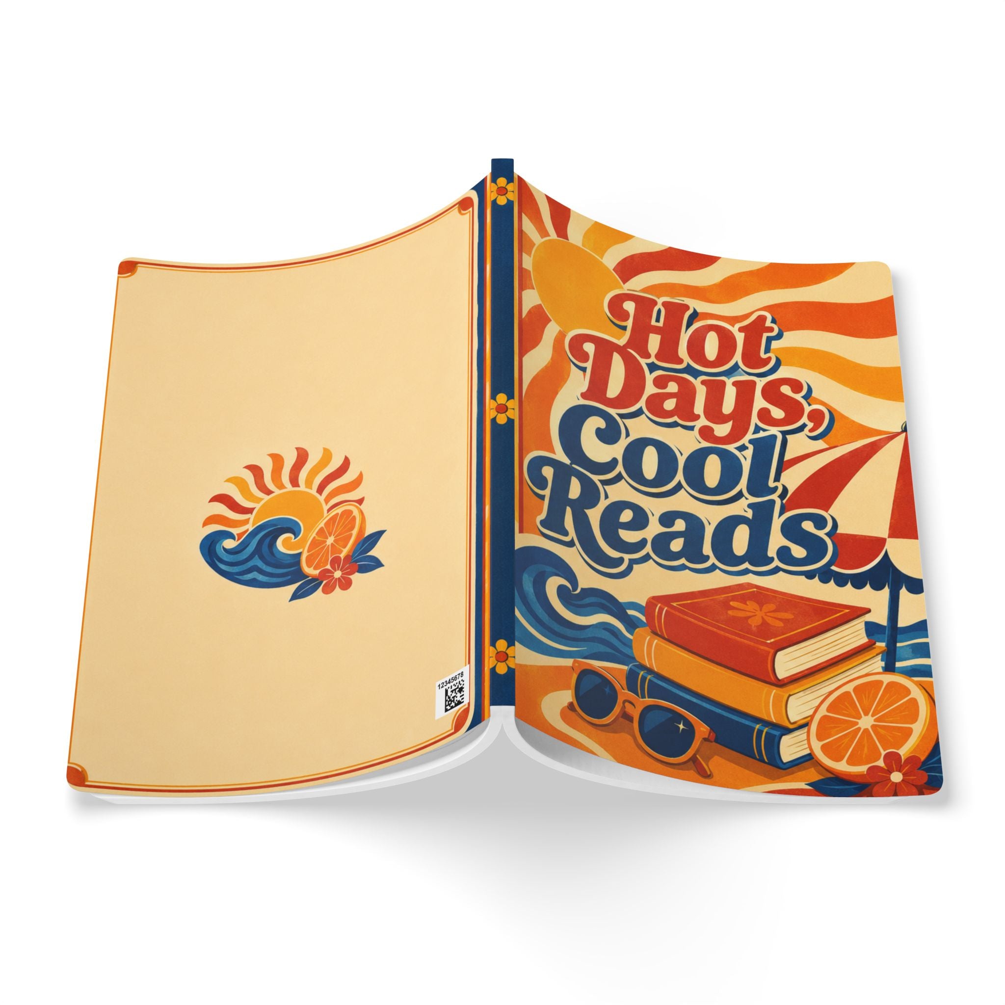 Hot Days, Cool Reads – Softcover Journal