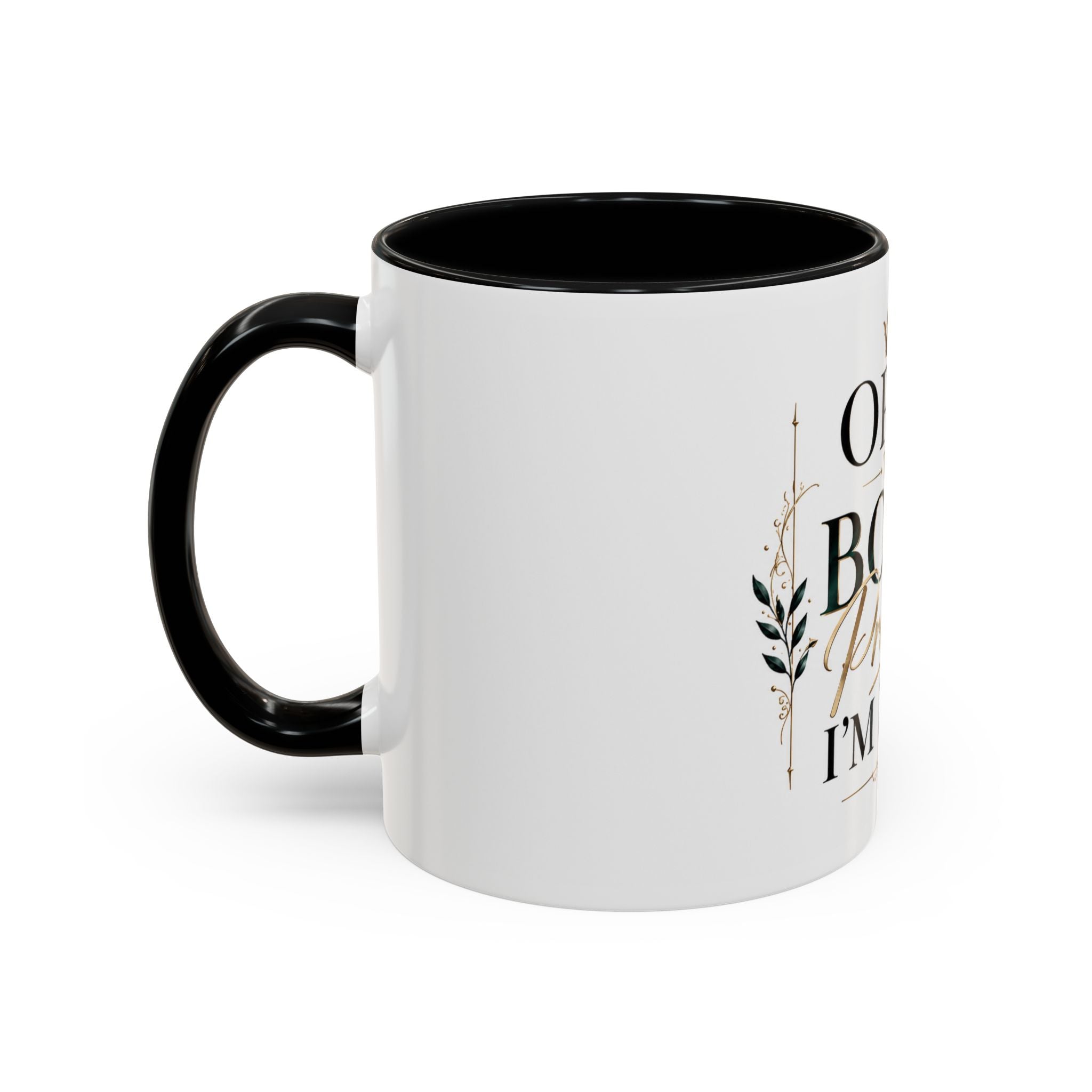 Open the Book, Princess. I'm Here. – Bookish Ceramic Mug