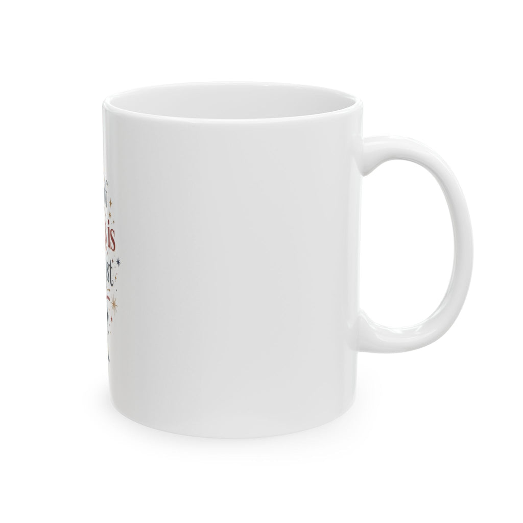 "My Idea of Fireworks Is a Plot Twist" Bookish Mug 11oz