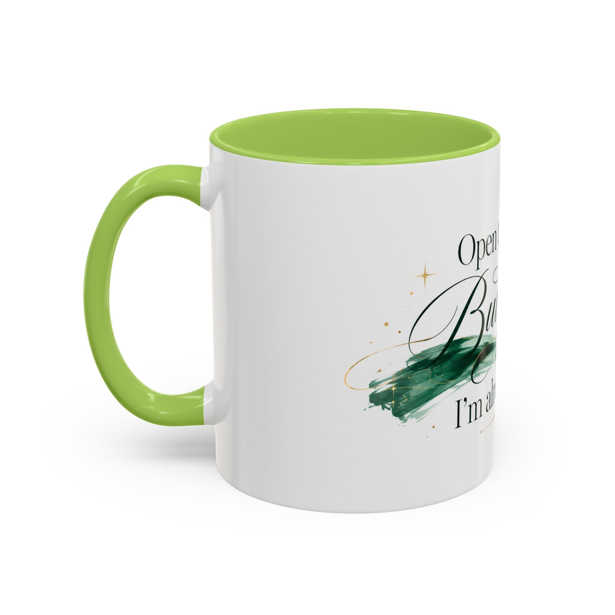 Open the Book, Butterfly. I'm Already There. – Bookish Ceramic Mug
