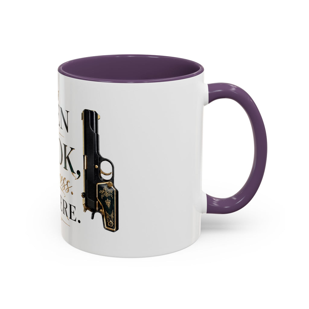 Open the Book, Princess. I'm Here. – Bookish Ceramic Mug