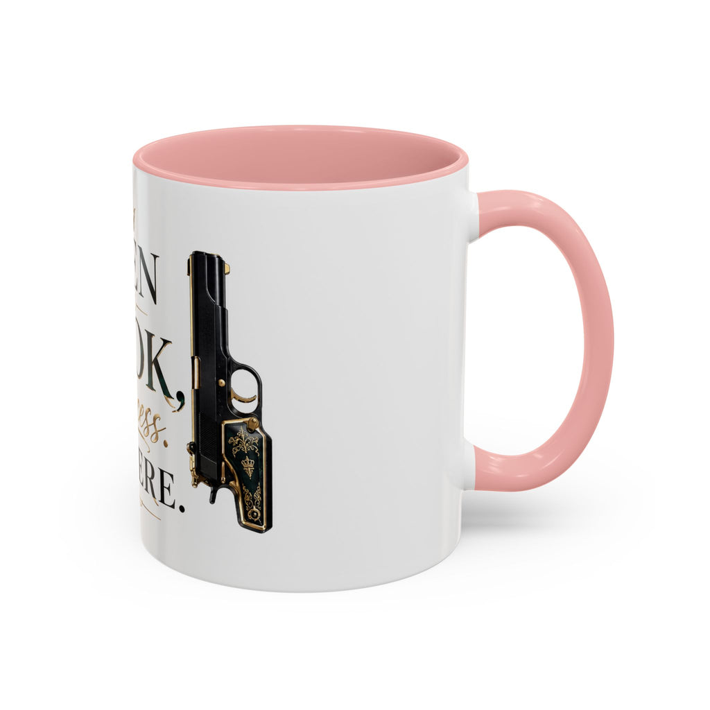 Open the Book, Princess. I'm Here. – Bookish Ceramic Mug