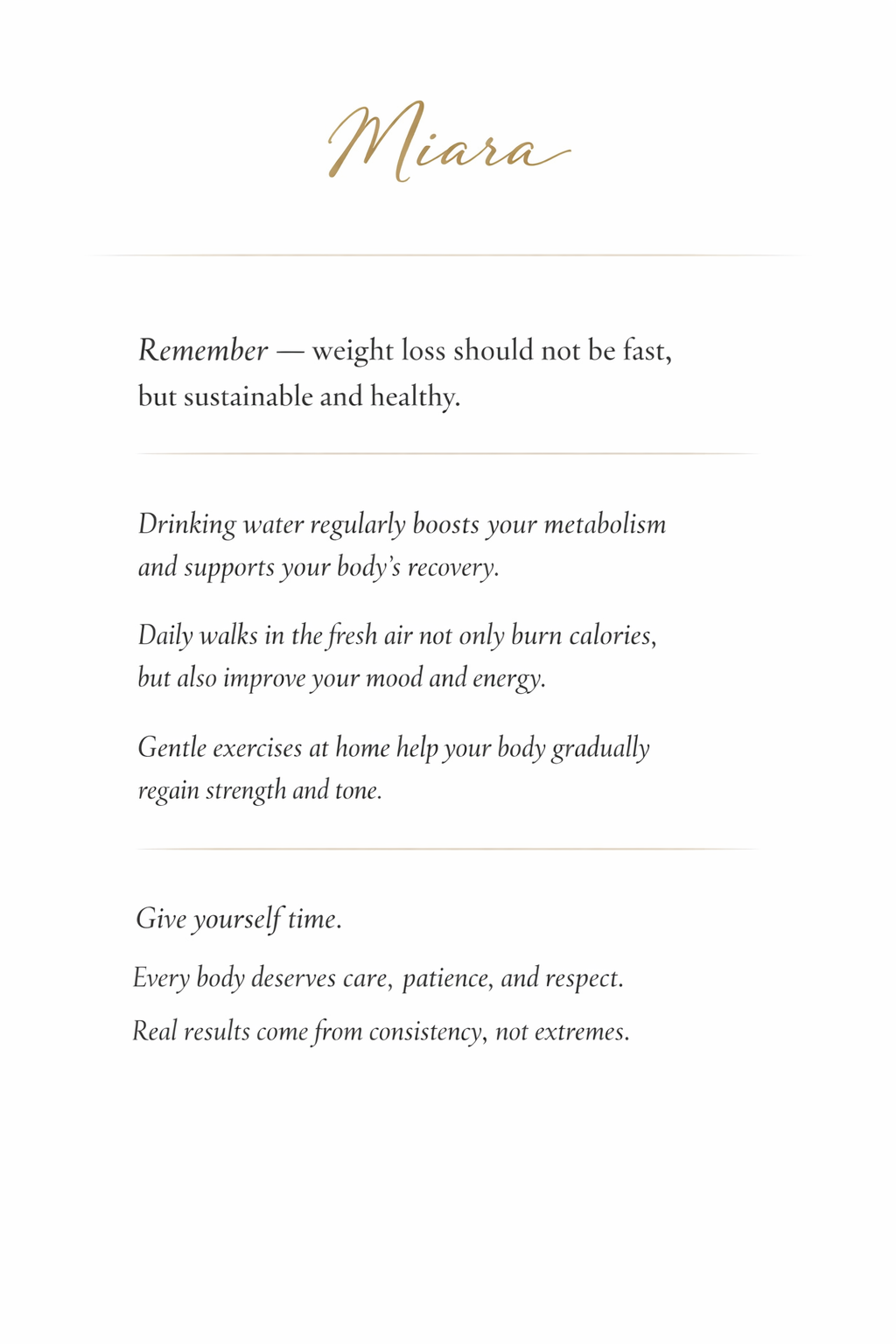 Miara 4-Week Weight Loss Reset (Busy Women Meal Plan + Quick Recipes)